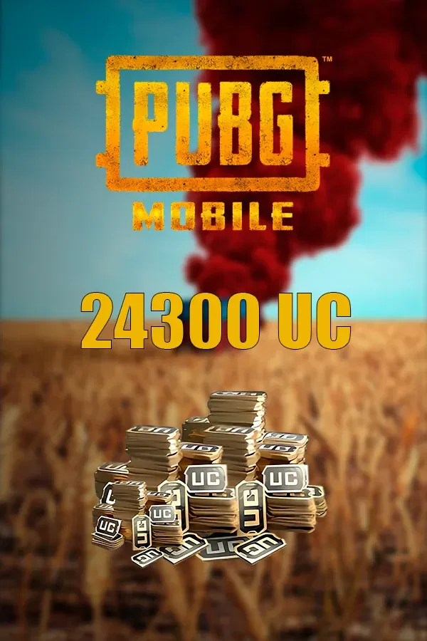 Buy 24300 UC PUBG MOBILE ID (Global)