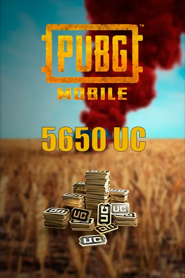 Купити 5000 + 650 UC PUBG MOBILE ID (Global)