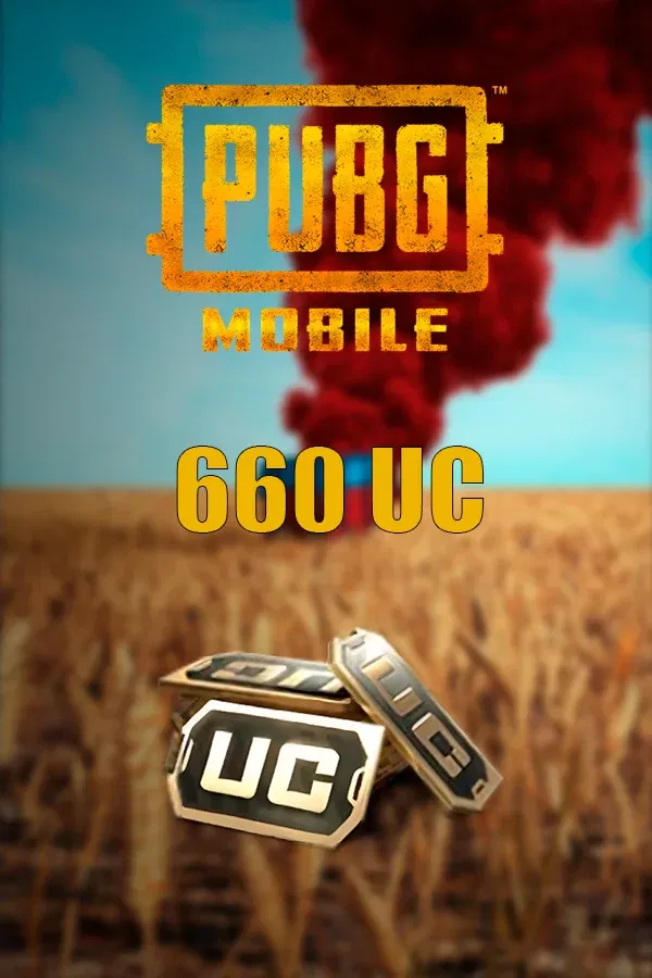 Buy 600 + 60 UC PUBG MOBILE ID (Global)