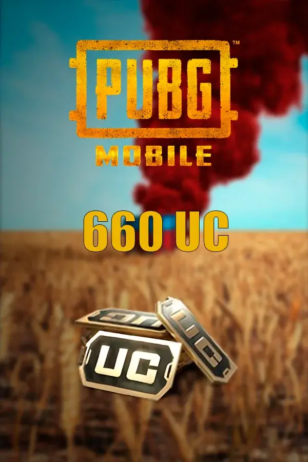 600+60 UC PUBG Mobile ID (Global)