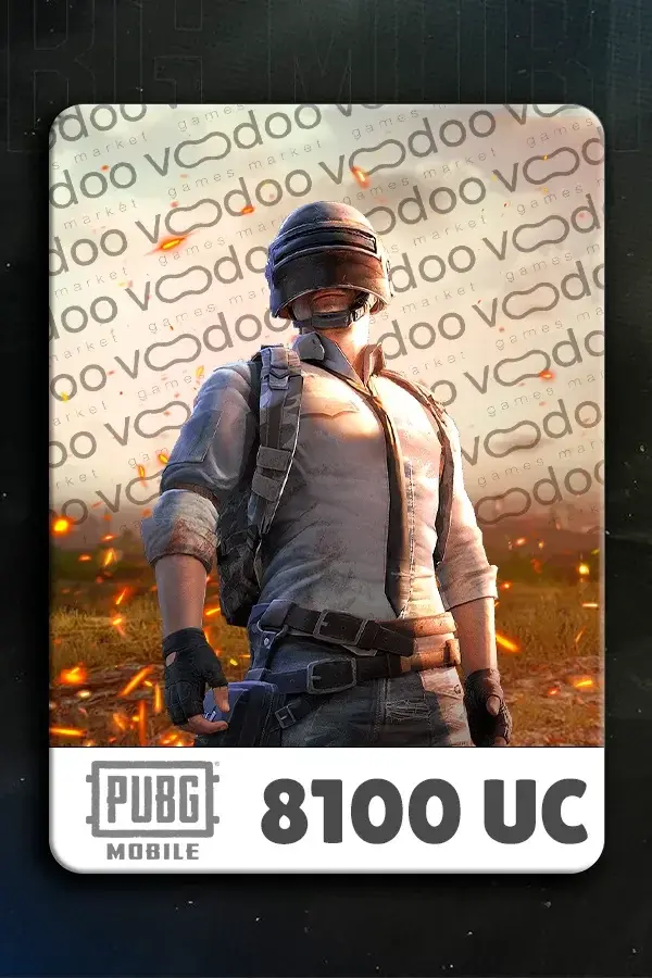 8100 UC PUBG Mobile Ключ