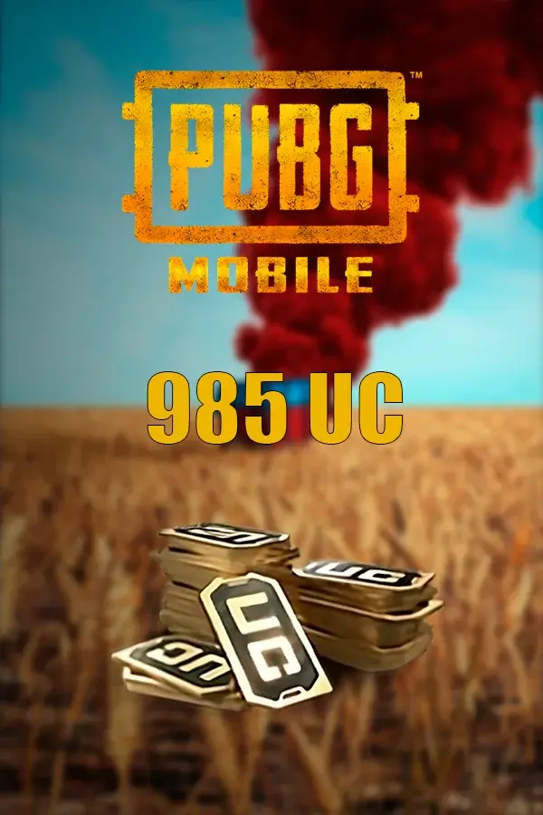 900+85 UC PUBG Mobile