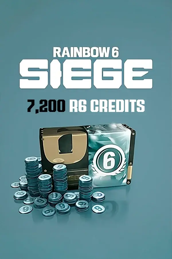 7,200 R6 Credits XBOX