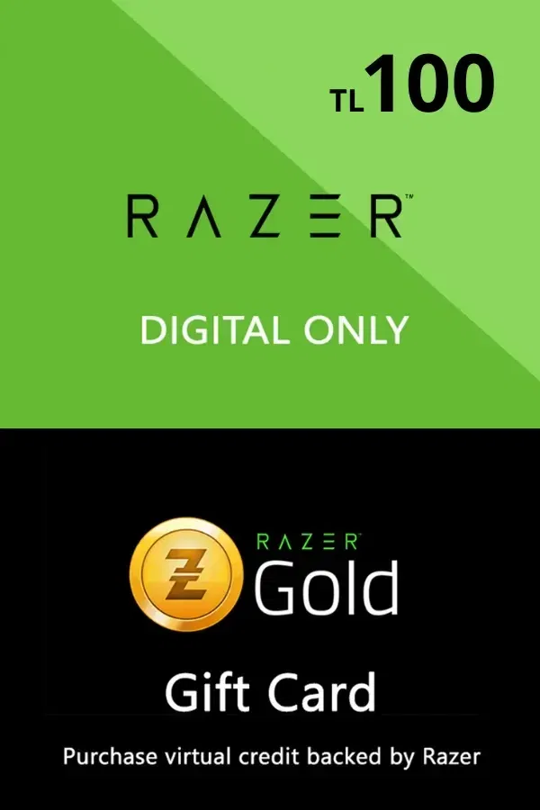 Razer Gold 100 TL Turkey Gift Card