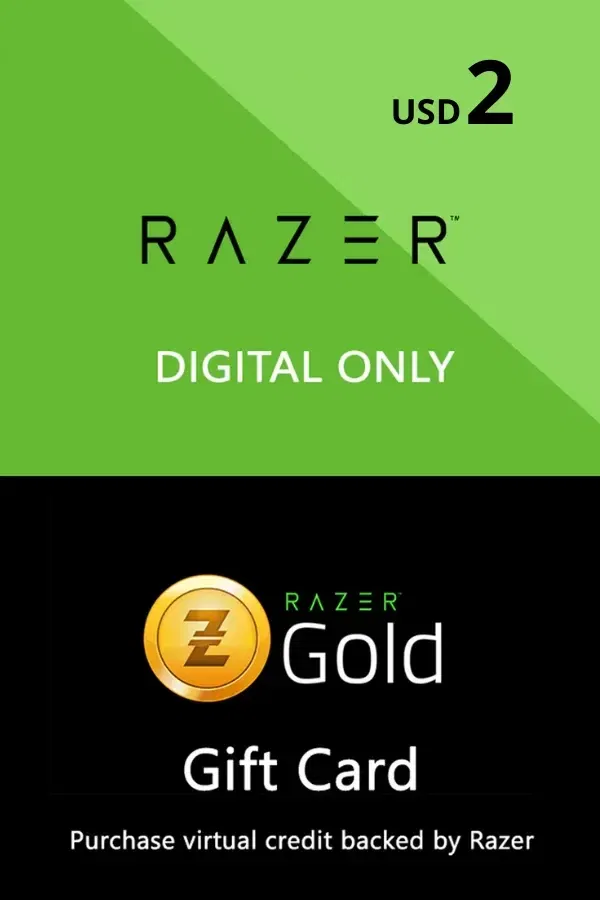 Razer Gold 2$ Global Gift Card