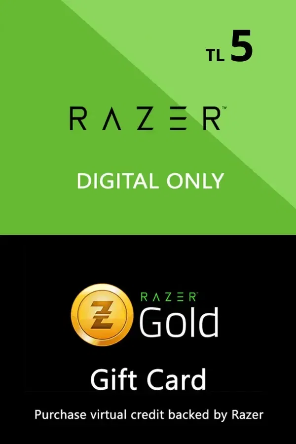 Razer Gold 5 TL Turkey Gift Card