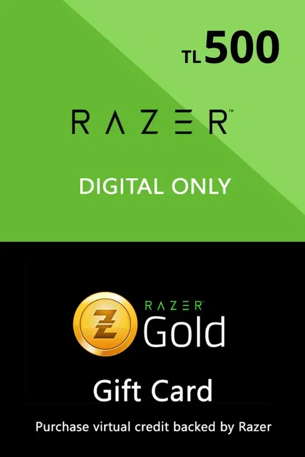 Razer Gold 500 TL Turkey Gift Card