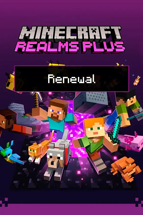 Realms Plus Minecraft Bedrock Edition 30-Day Extension (Global)
