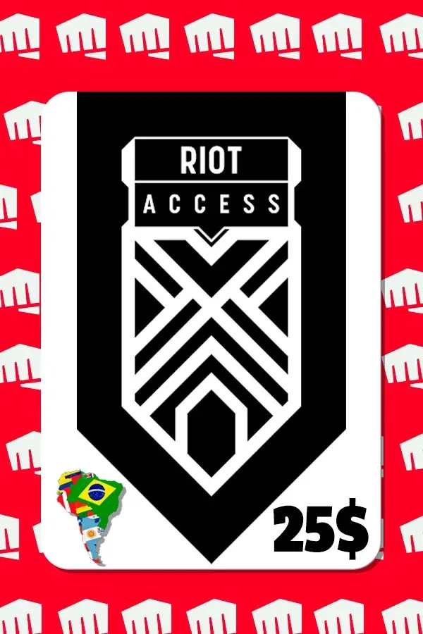 RIOT ACCESS Latin America $25 Gift Card