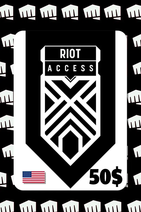 RIOT ACCESS 50$ USA Gift Card