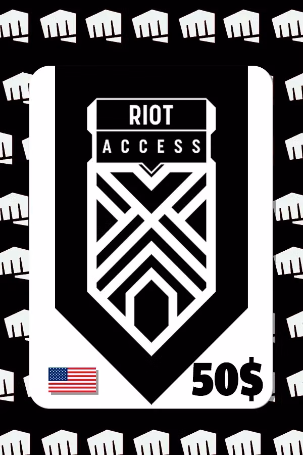 RIOT ACCESS 50$ USA Gift Card