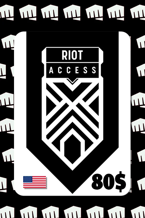 RIOT ACCESS 80$ USA Gift Card