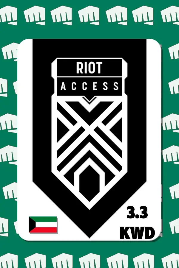 Подарункова карта RIOT ACCESS Кувейт 3.3 KWD