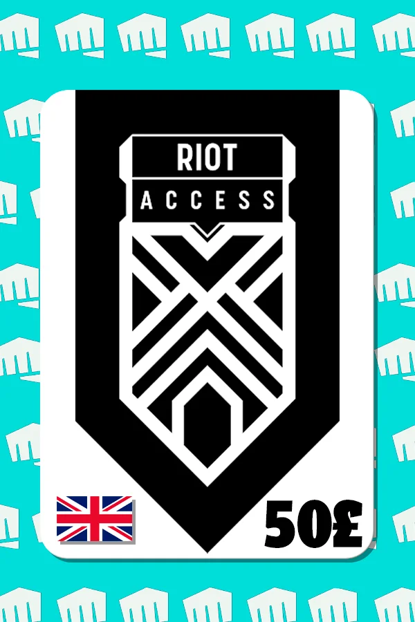 RIOT Cash card UK 50 GBP Gift Card