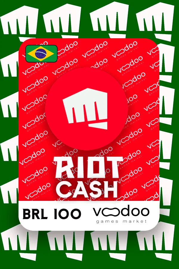 Riot Cash Brazil 100 BRL Gift Card