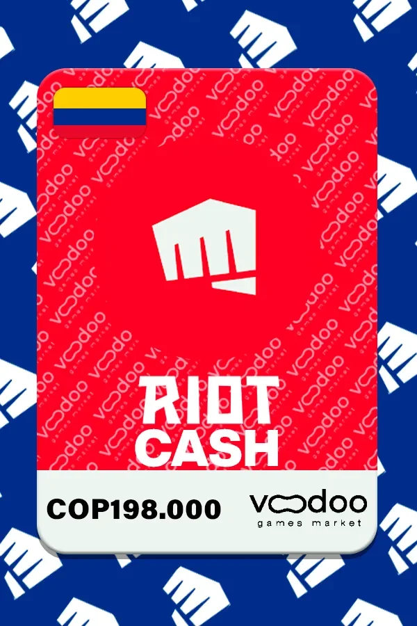 RIOT Cash Colubmia COP198.000 Gift Card