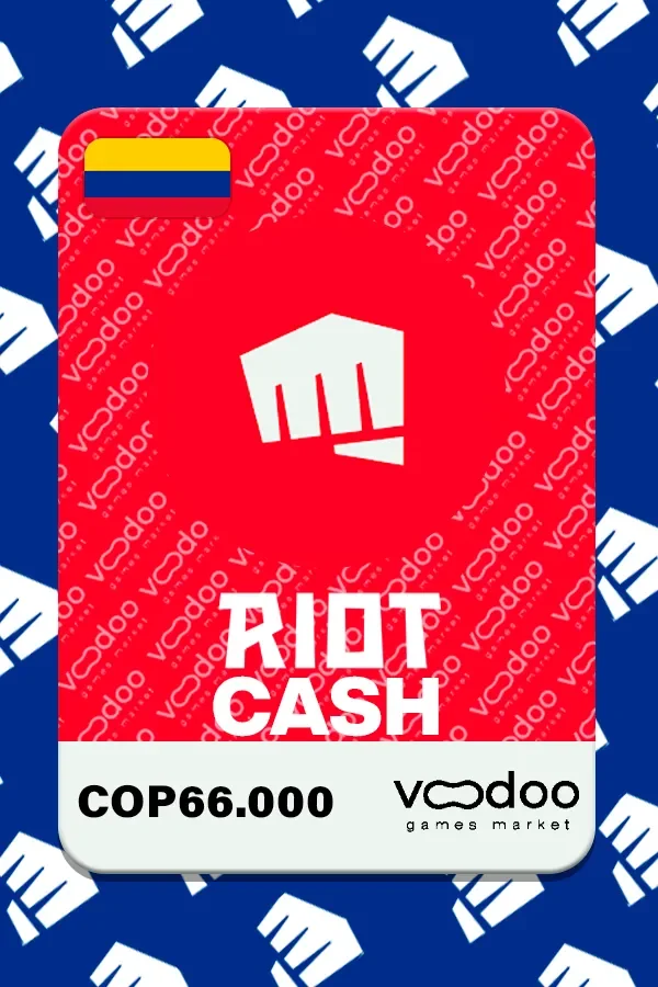 RIOT Cash Colubmia COP66.000Gift Card