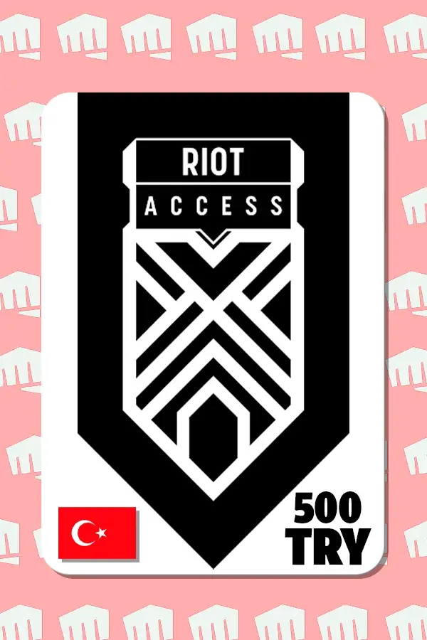 Riot Cash card Турція 500 TRY