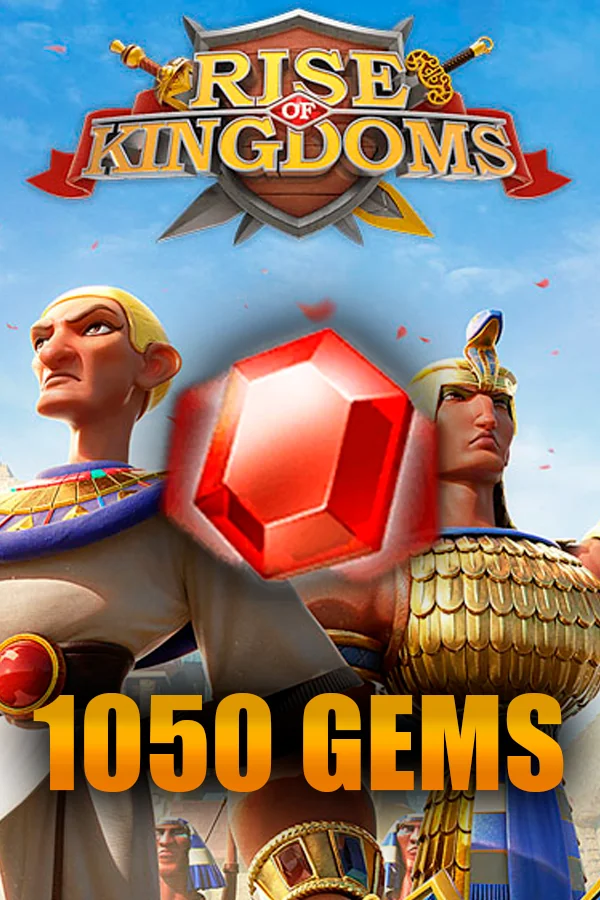 1050 GEMS | RISE OF KINGDOMS