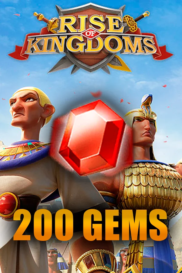 200 GEMS | RISE OF KINGDOMS