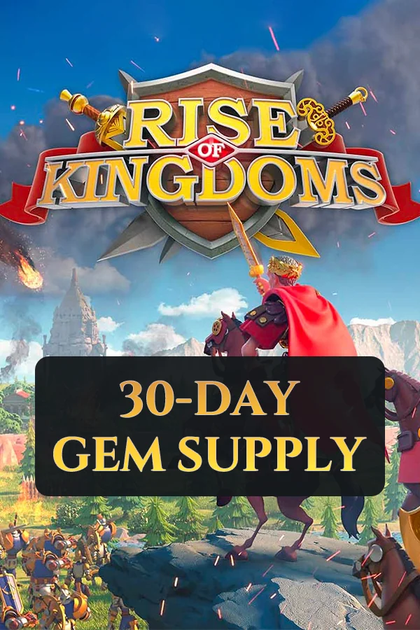 30-Day Gem Supply | RISE OF KINGDOMS