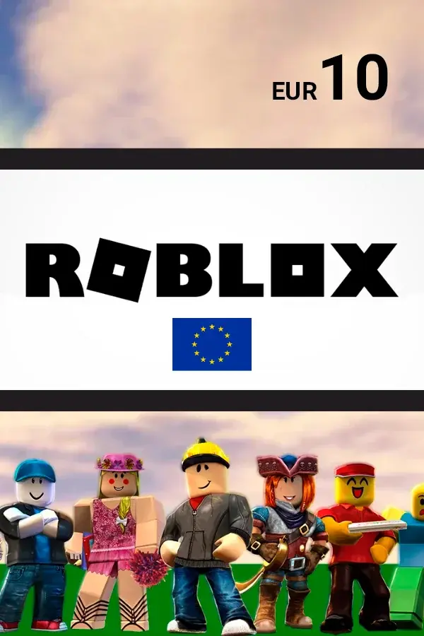 Buy Gift Card 10 EUR Europe Roblox