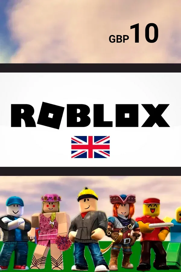 Roblox £10 GBP Великобритания
