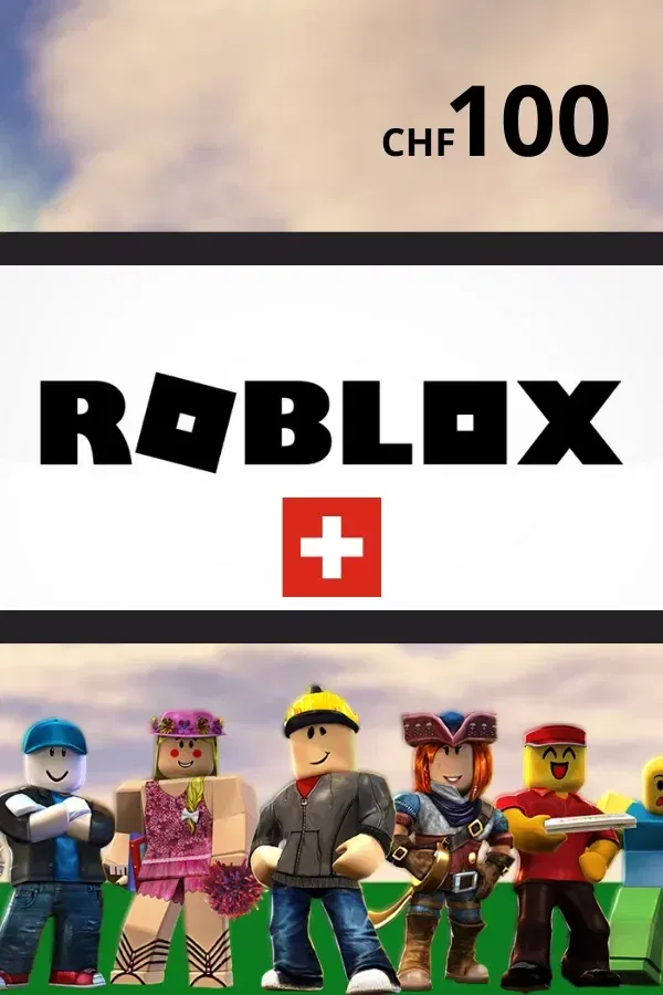Купить Подарочную Карту 100 СH Швейцария Roblox