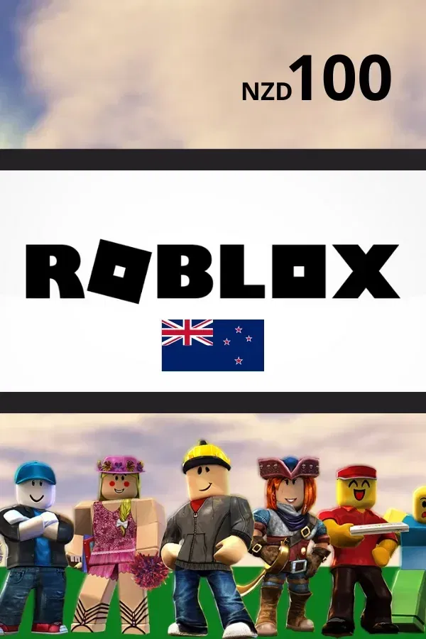 Купить Подарочную Карту $100 NZD Новая Зеландия Roblox
