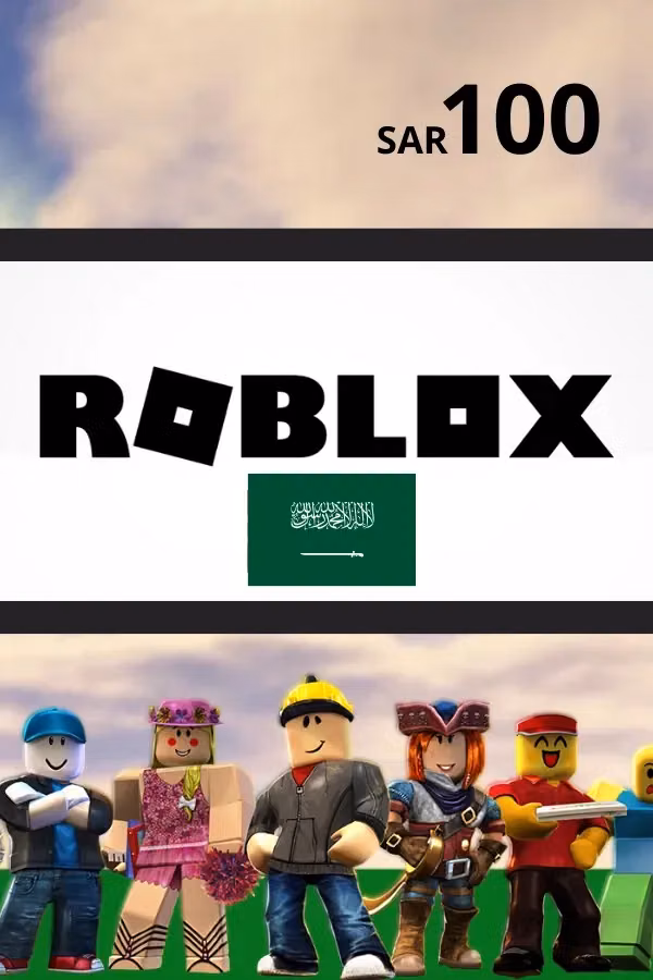 Buy Gift Card 100 SAR Saudi Arabia Roblox