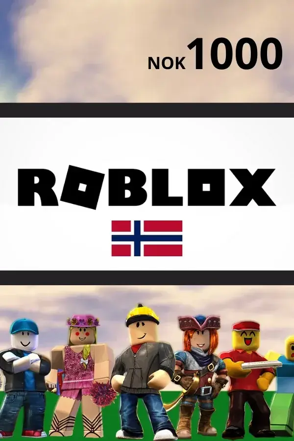 Buy Gift Card 1000 NOK Norway Roblox