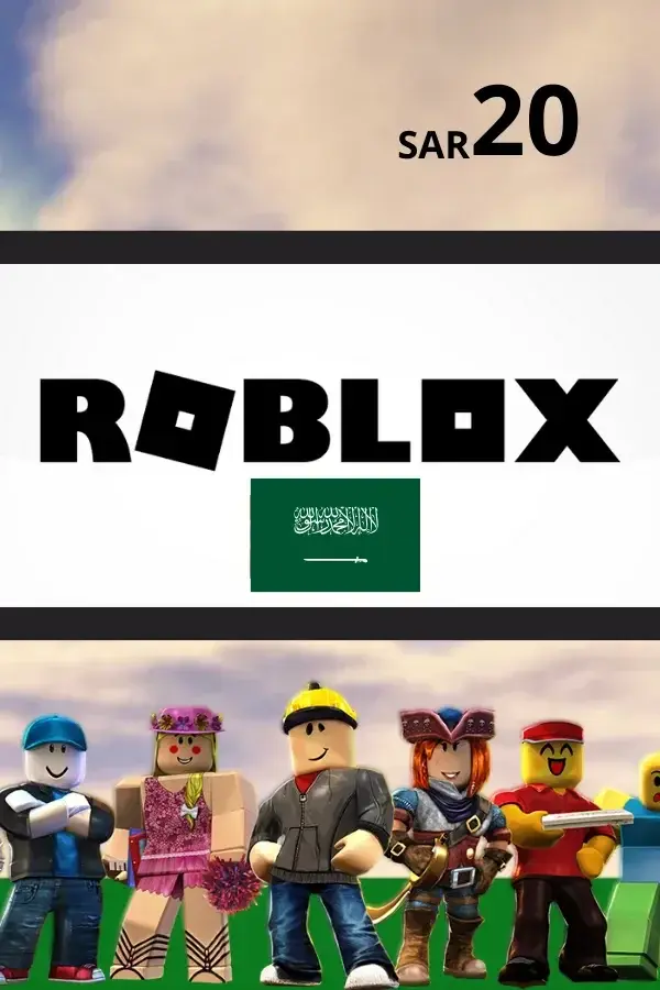 Buy Gift Card 20 SAR Saudi Arabia Roblox