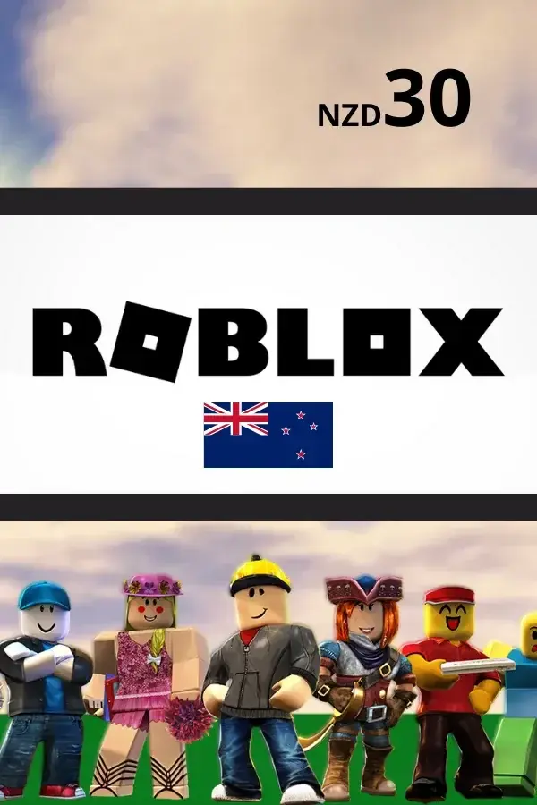 Купити Подарункову Карту $30 NZD Нова Зеландія Roblox