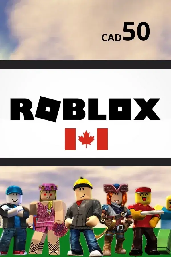 Buy Gift Card 50 CAD Canada Roblox
