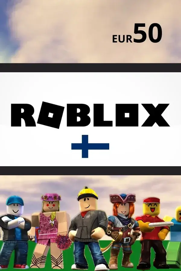 Buy Gift Card 50 EUR Finland Roblox