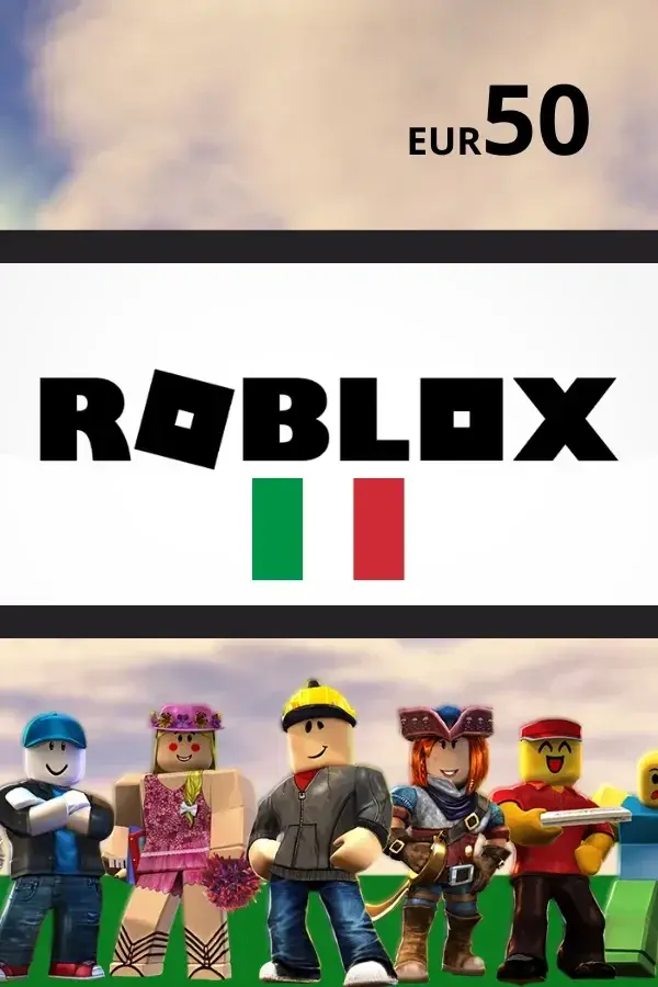 Buy Gift Card 50 EUR Italy Roblox