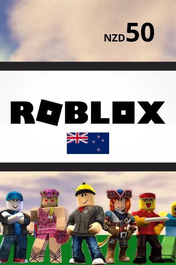 Купить Подарочную Карту $50 NZD Новая Зеландия Roblox