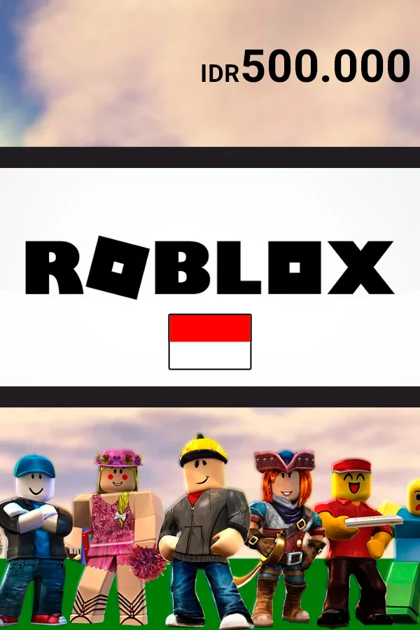 500.000 IDR Roblox Индонезия