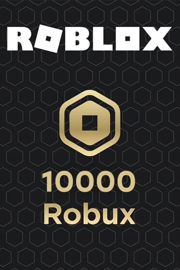 Roblox Gift Card 10000 Robux