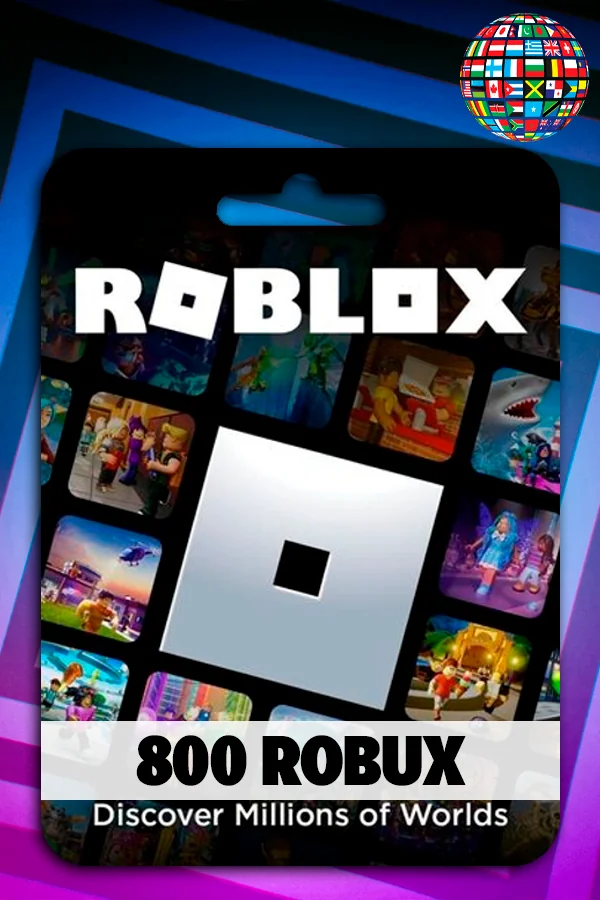 ROBLOX GIFT CARD - 800 ROBUX