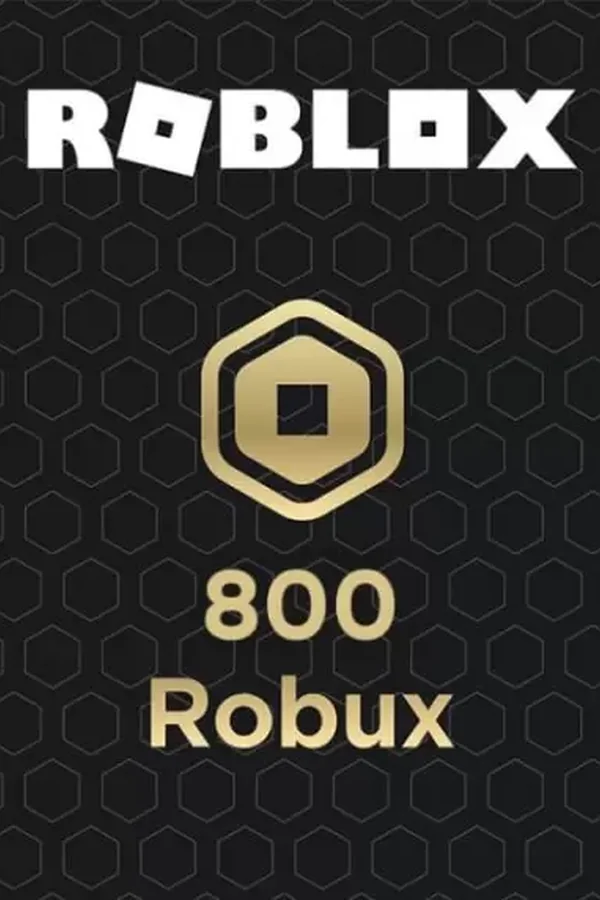 Roblox Gift Card 800 Robux
