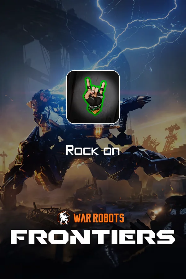 Rock on (Decal) | War Robots: Frontiers