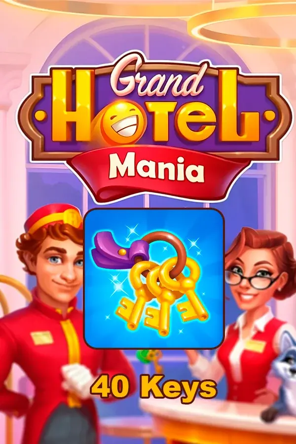 Buy Small bunch of keys (40) for Grand Hotel Mania by ID