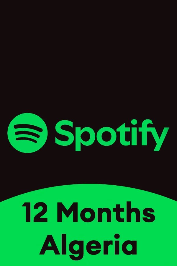 Spotify 12 Months Algeria Key