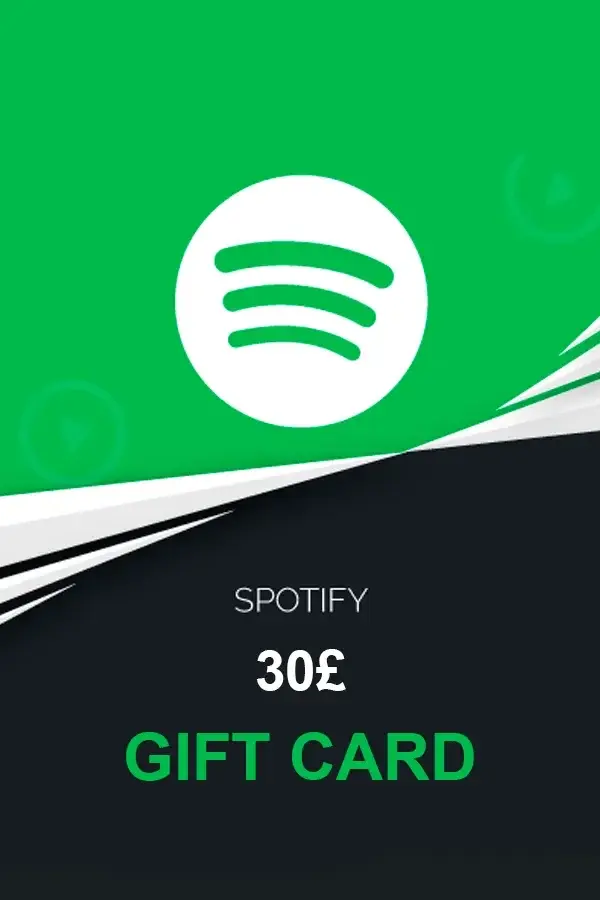 Spotify £30 GBP Великобритания