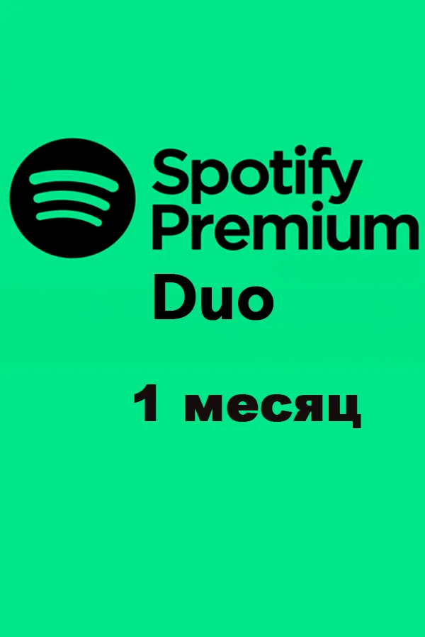Premium Duo 1 month Spotify