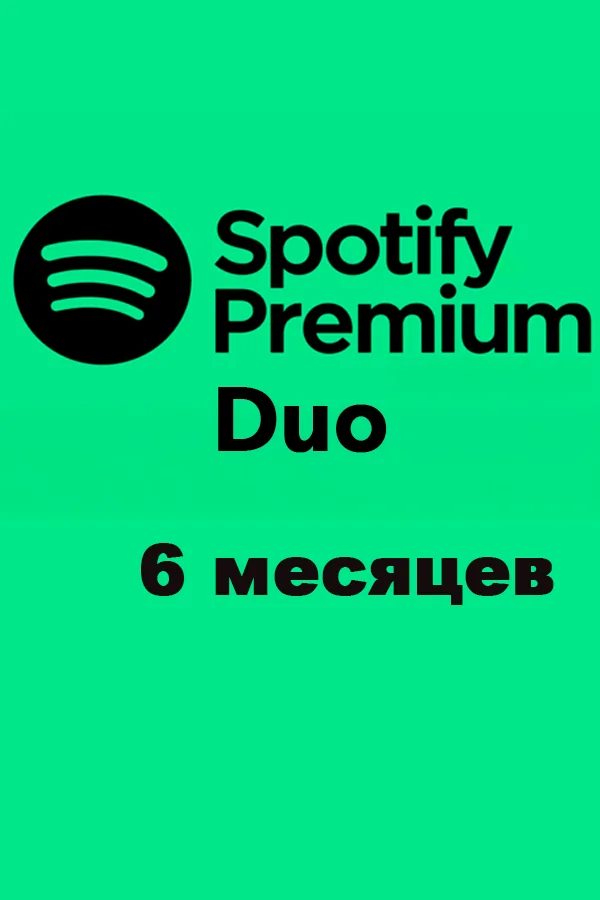 Premium Duo 6 months Spotify