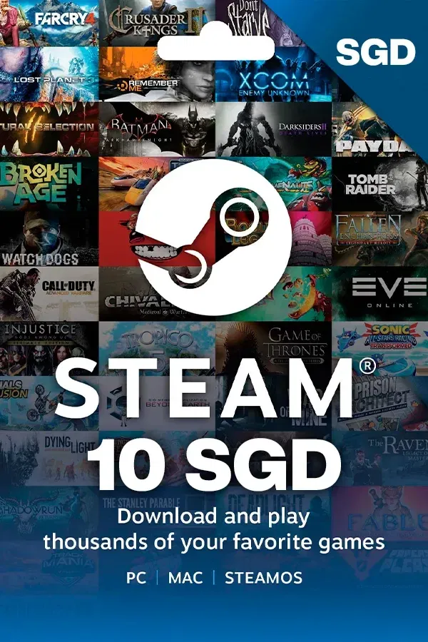 Buy Gift Card Steam S$10 SGD Singapore