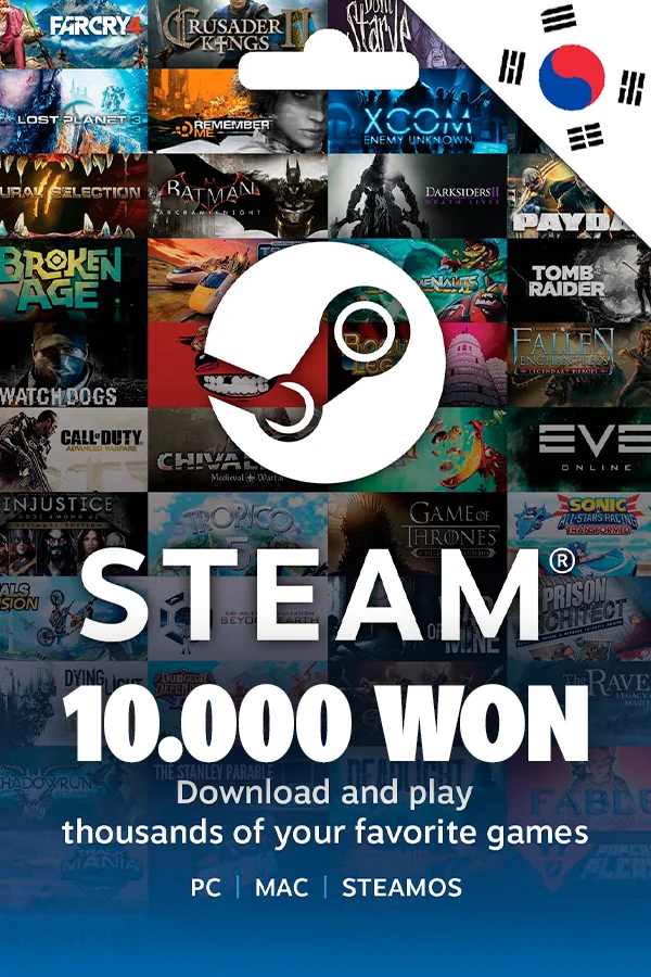 Steam 100,000 WON Korea Gift card