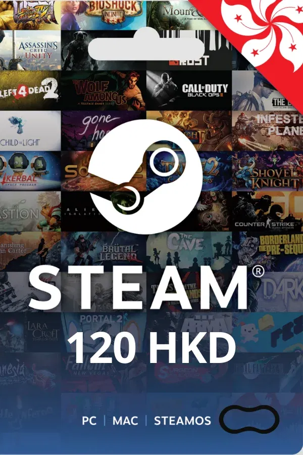 Steam HK$120 Гонконг